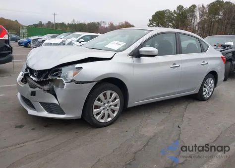 2016 Nissan Sentra S из США, поврежденный, VIN 3N1AB7AP5GY224502